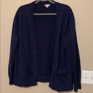Navy blue Merona cardigan